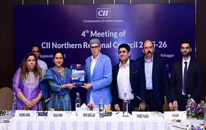 Interaction with Omar Abdullah, CM J&K 